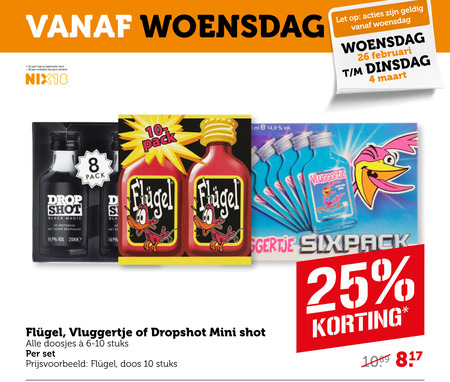Flugel   likeur folder aanbieding bij  Coop - details