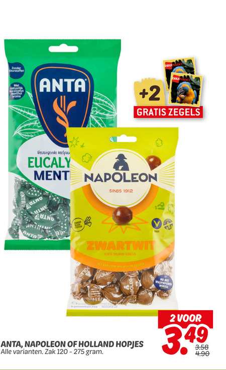 Anta Flu   snoep folder aanbieding bij  Dekamarkt - details