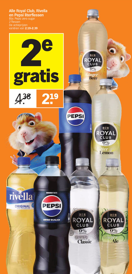 Pepsi   frisdrank, cola folder aanbieding bij  Albert&nbsp;Heijn - details
