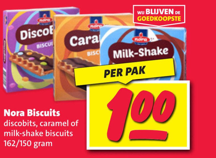 Nora   biscuits folder aanbieding bij  Nettorama - details