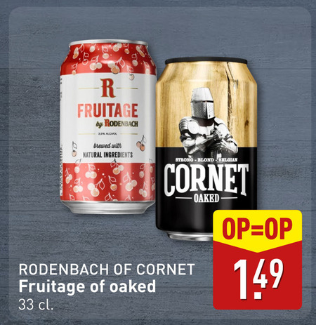 Cornet   speciaalbier folder aanbieding bij  Aldi - details