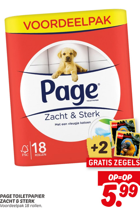 Page   toiletpapier folder aanbieding bij  Dekamarkt - details