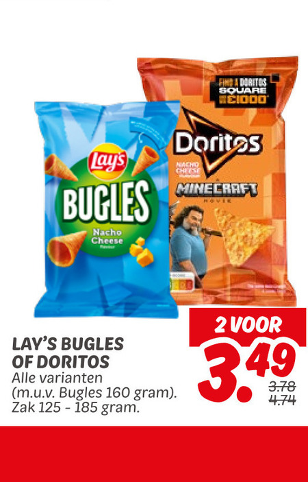 Lays   chips, zoutje folder aanbieding bij  Dekamarkt - details