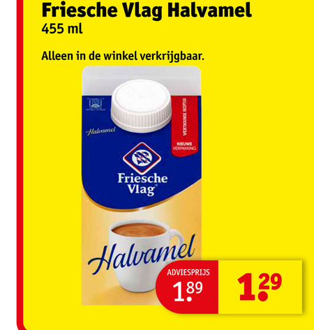 Friesche Vlag   koffiemelk folder aanbieding bij  Kruidvat - details