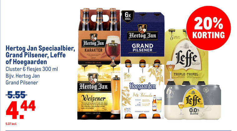 Leffe   speciaalbier folder aanbieding bij  Makro - details