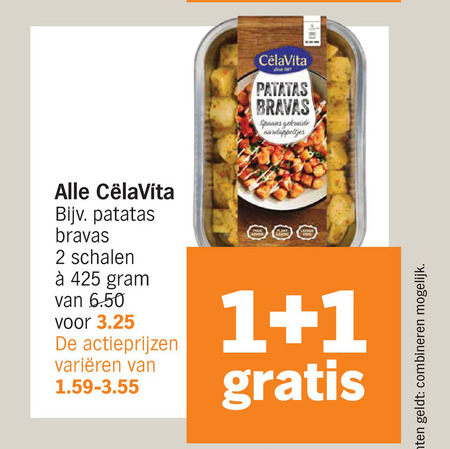 CelaVita   aardappelproduct folder aanbieding bij  Albert&nbsp;Heijn - details