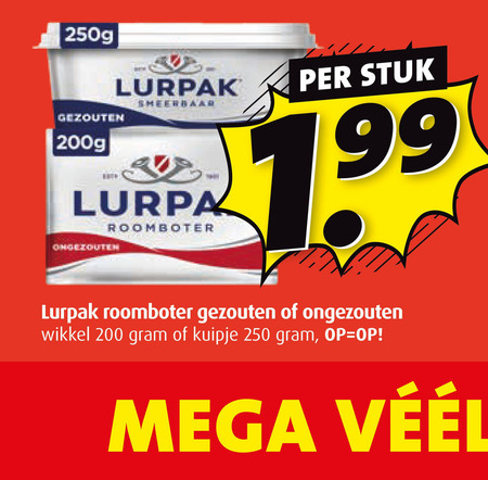 lurpak   roomboter folder aanbieding bij  Boni - details