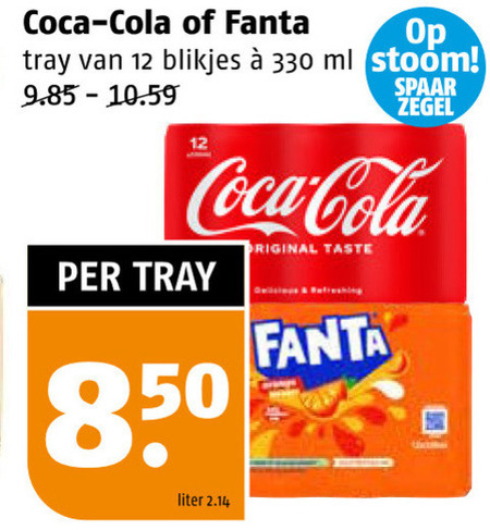 Coca-Cola   frisdrank, cola folder aanbieding bij  Poiesz - details