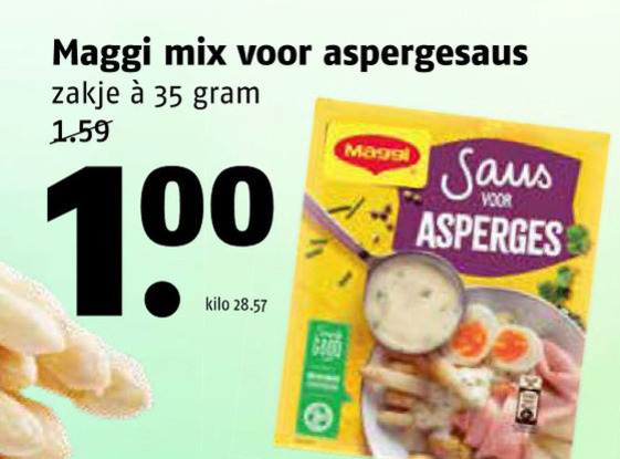 Maggi   saus folder aanbieding bij  Poiesz - details