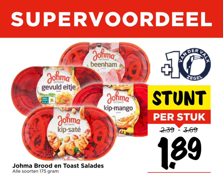 Johma   salade folder aanbieding bij  Vomar - details