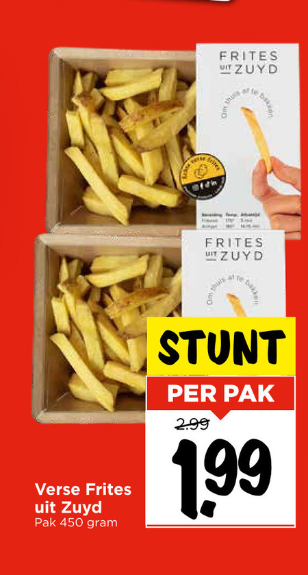 Zuydpunt   patat folder aanbieding bij  Vomar - details