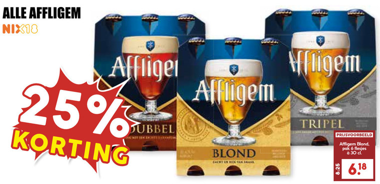 Affligem   speciaalbier folder aanbieding bij  MCD Supermarkt Basis - details