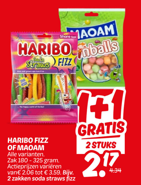 Maoam   snoep folder aanbieding bij  Dekamarkt - details
