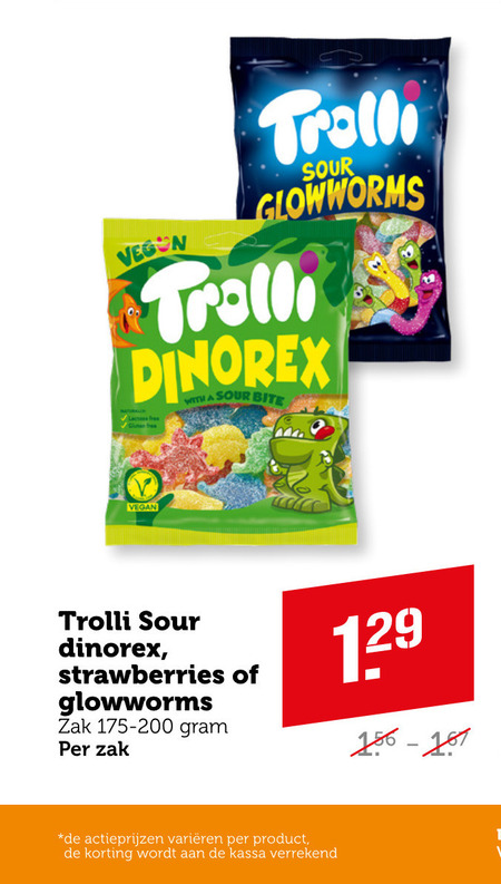 Trolli   snoep folder aanbieding bij  Coop - details