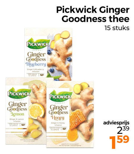 Pickwick   thee folder aanbieding bij  Trekpleister - details