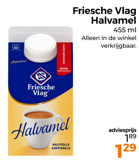 Friesche Vlag   koffiemelk folder aanbieding bij  Trekpleister - details