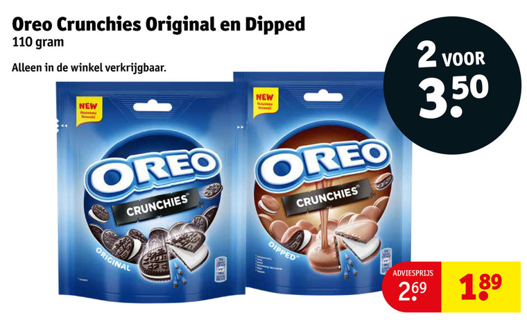 Oreo   biscuits folder aanbieding bij  Kruidvat - details