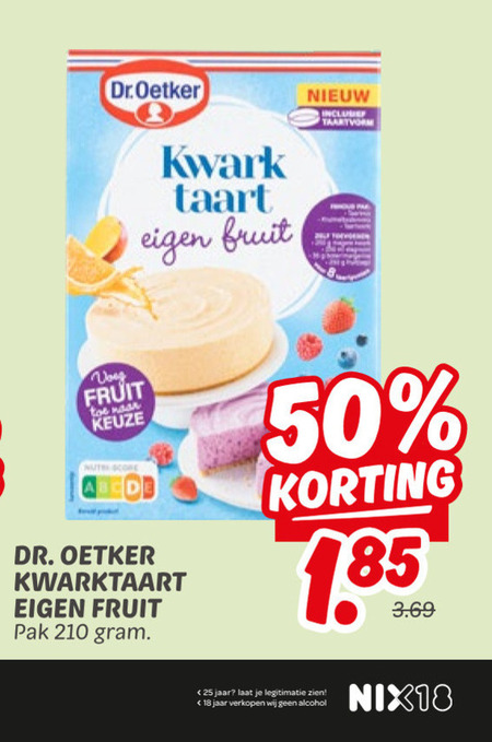 Dr Oetker   bakmix folder aanbieding bij  Dekamarkt - details