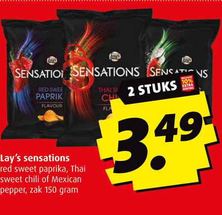 Lays   chips folder aanbieding bij  Boni - details
