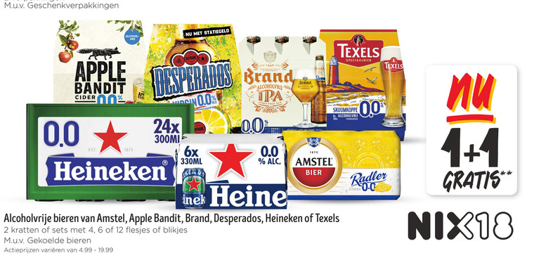 Brand   alcoholvrij bier, krat bier folder aanbieding bij  Jumbo - details