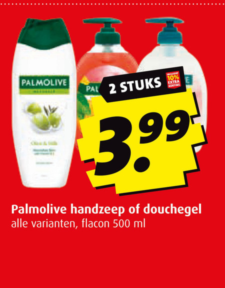 Palmolive   handzeep, douchegel folder aanbieding bij  Boni - details