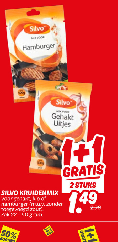 Silvo   kruiden folder aanbieding bij  Dekamarkt - details