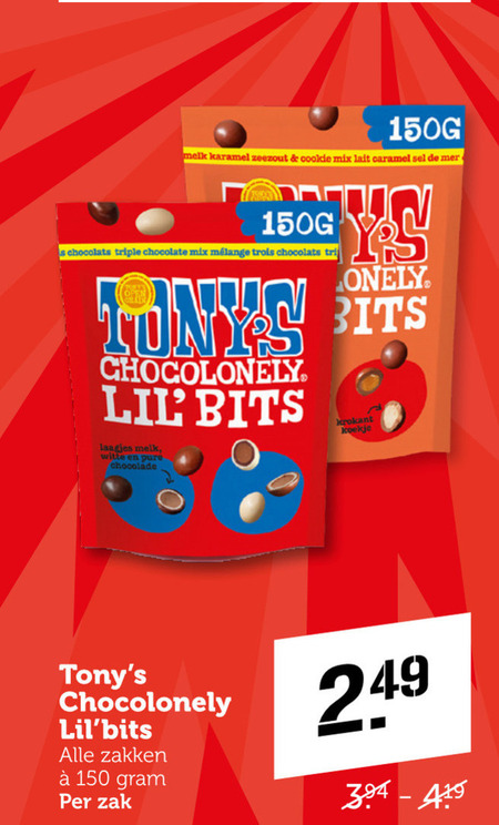 Tony Chocolony   chocolade folder aanbieding bij  Coop - details