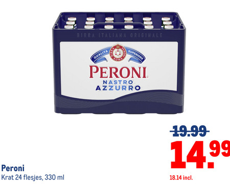 Peroni   speciaalbier folder aanbieding bij  Makro - details