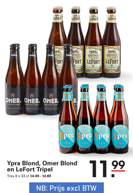 LeFort   speciaalbier folder aanbieding bij  Sligro - details