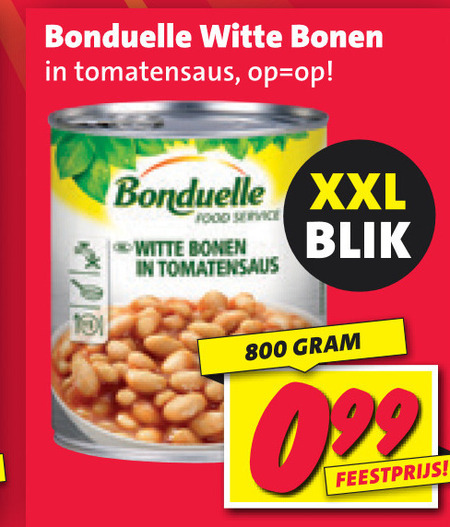 Bonduelle   bonen folder aanbieding bij  Nettorama - details