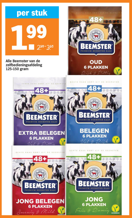 Beemster   kaasplakken, kaas folder aanbieding bij  Albert Heijn - details