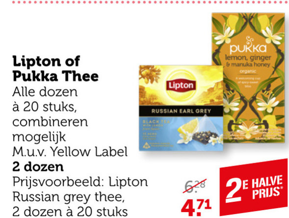 Pukka   thee folder aanbieding bij  Coop - details