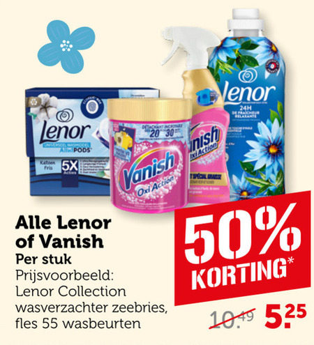 Vanish   wasverzachter, vlekkenverwijderaar folder aanbieding bij  Coop - details