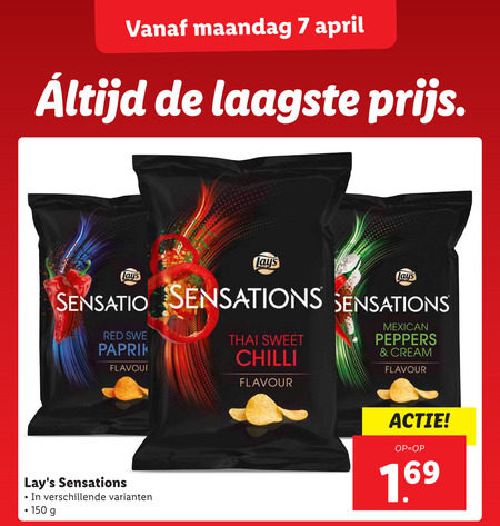 Lays   chips folder aanbieding bij  Lidl - details