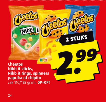 Cheetos   zoutje folder aanbieding bij  Boni - details