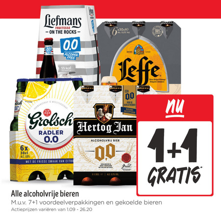Liefmans   krat bier, blikje bier folder aanbieding bij  Jumbo - details
