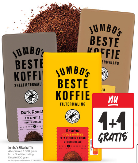 Jumbo Huismerk   koffie folder aanbieding bij  Jumbo - details