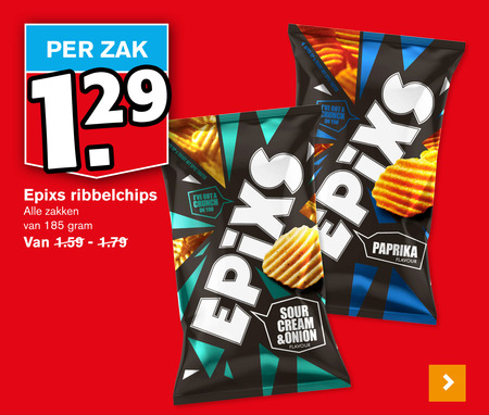 Lays   chips folder aanbieding bij  Hoogvliet - details