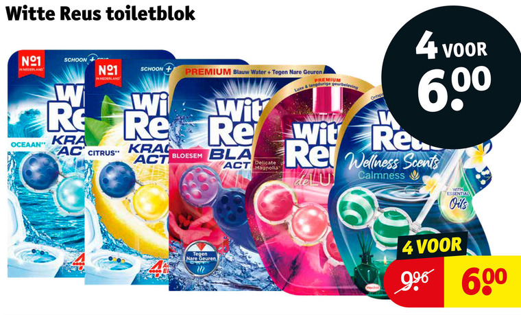 Witte Reus   toiletblok folder aanbieding bij  Kruidvat - details