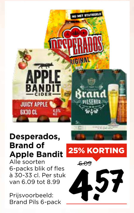 Apple bandit   speciaalbier folder aanbieding bij  Vomar - details