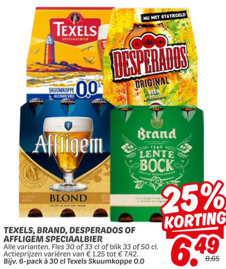 Affligem   speciaalbier folder aanbieding bij  Dekamarkt - details