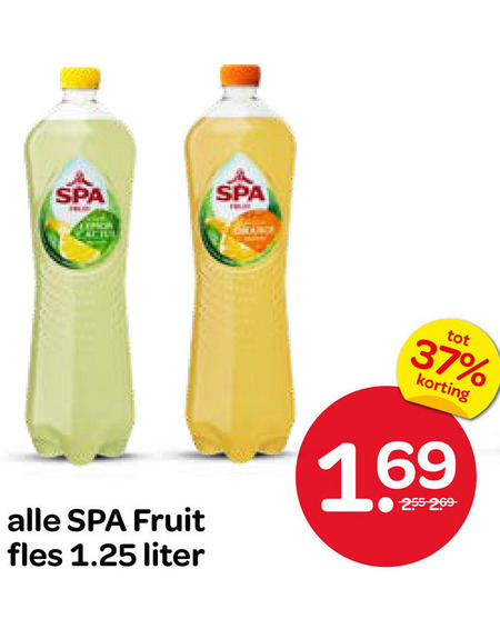 Spa en Fruit   fruitdrank folder aanbieding bij  Spar - details