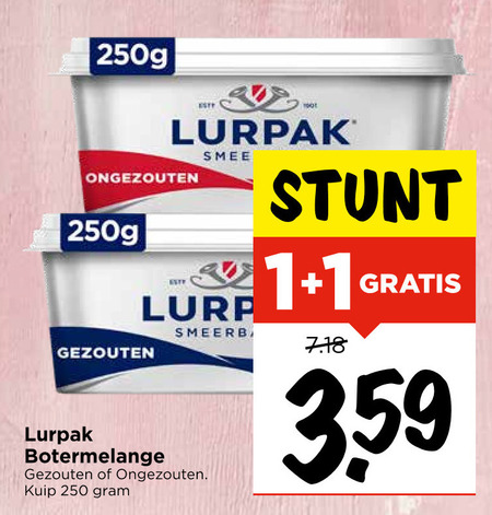 lurpak   roomboter folder aanbieding bij  Vomar - details