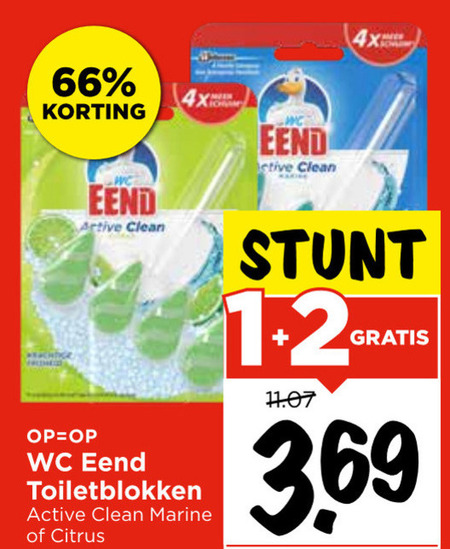 WC Eend   toiletblok folder aanbieding bij  Vomar - details