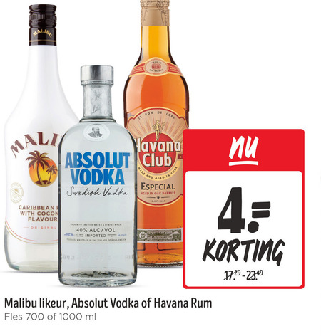 Havana Club   wodka, rum folder aanbieding bij  Jumbo - details
