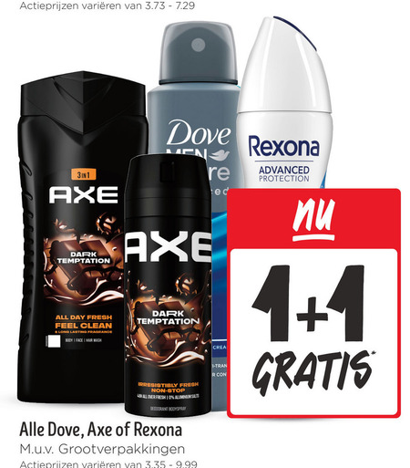 Dove   deodorant, douchegel folder aanbieding bij  Jumbo - details