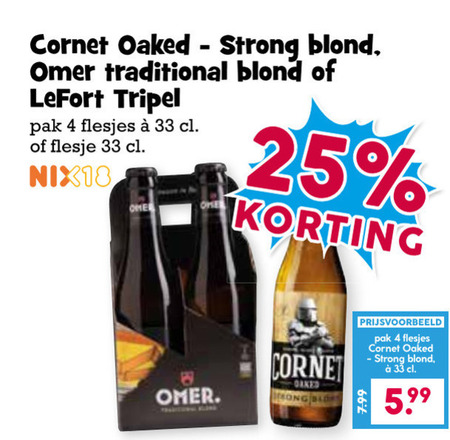 Omer   speciaalbier folder aanbieding bij  Boons Markt - details