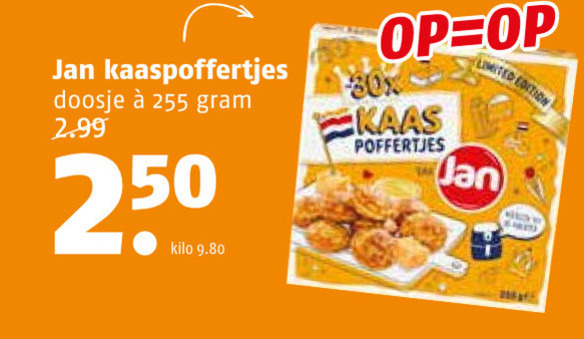 Jan   poffertjes folder aanbieding bij  Poiesz - details