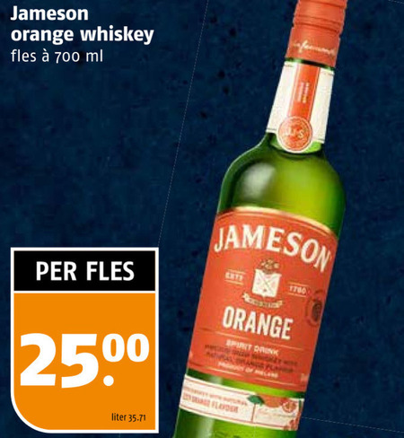 Jameson   whisky folder aanbieding bij  Poiesz - details