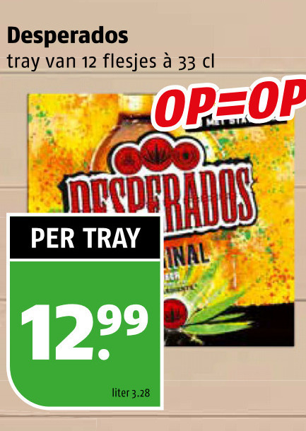 Desperados   speciaalbier folder aanbieding bij  Poiesz - details